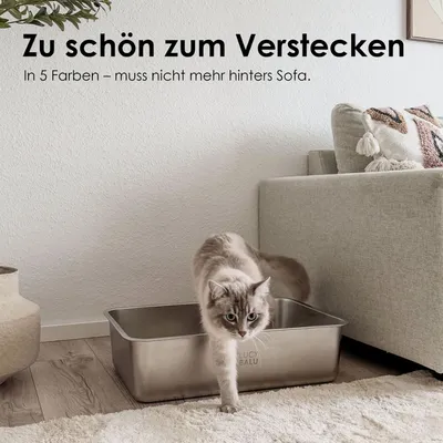 LucyBalu Katzentoilette STEELOO LucyBalu Katzentoilette STEELOO