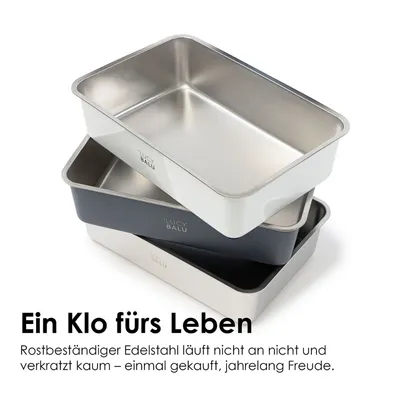 LucyBalu Katzentoilette STEELOO LucyBalu Katzentoilette STEELOO