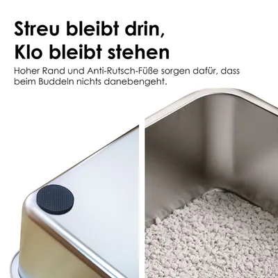 LucyBalu Katzentoilette STEELOO LucyBalu Katzentoilette STEELOO