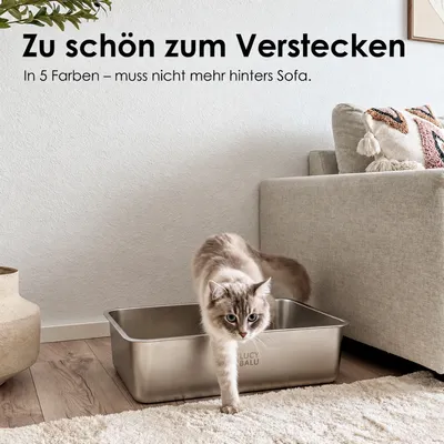 LucyBalu Katzentoilette STEELOO LucyBalu Katzentoilette STEELOO