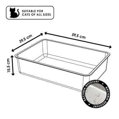 LucyBalu Katzentoilette STEELOO LucyBalu Katzentoilette STEELOO