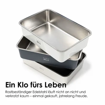 LucyBalu Katzentoilette STEELOO LucyBalu Katzentoilette STEELOO