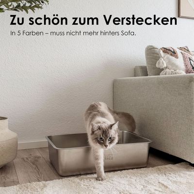 LucyBalu Katzentoilette STEELOO