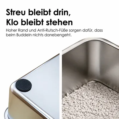 LucyBalu Katzentoilette STEELOO LucyBalu Katzentoilette STEELOO