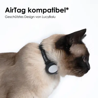 LucyBalu AirTag Katzenhalsband DORI