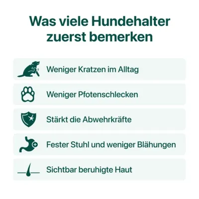 DogSuppy Juckreiz-Linderung 100 % natürlich 60 leckere Snacks