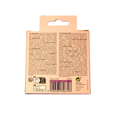 Harnais de sécurité Zera pour chat, nylon , S/M tour de cou 20-25 cm -