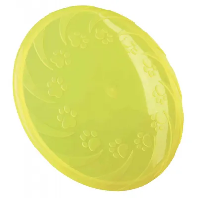 Disque Volant, TPR, flottant pour chiens ø 22 cm Coloris: aléatoires. Disque Volant, TPR, flottant pour chiens ø 22 cm Coloris: aléatoires.