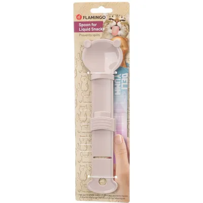Cuillère à snacks liquides pour chat Fiora taupe - Flamingo Cuillère à snacks liquides pour chat Fiora taupe - Flamingo