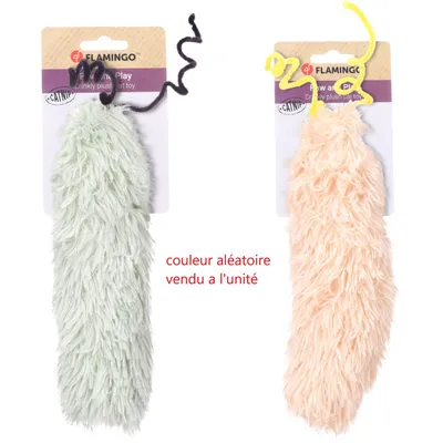 Jouet pour chat Roepi Chenille, vert ou beige, 33 cm Jouet pour chat Roepi Chenille, vert ou beige, 33 cm