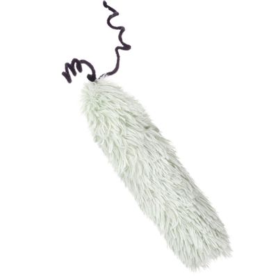 Jouet pour chat Roepi Chenille, vert ou beige, 33 cm