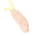 Jouet pour chat Roepi Chenille, vert ou beige, 33 cm