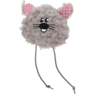 Jouet pour chat en peluche grise à la cataire Gripi Flamingo 9 cm