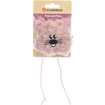 Jouet pour chat en peluche rose à la cataire Gripi Flamingo 9 cm Jouet pour chat en peluche rose à la cataire Gripi Flamingo 9 cm