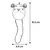 Jouet pour chat en peluche grise à la cataire Oka Flamingo 16,5 cm Jouet pour chat en peluche grise à la cataire Oka Flamingo 16,5 cm