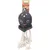 Peluche à corde pour chien Flipper poulpe grise 35 cm - Flamingo