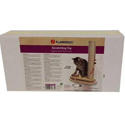Poteau Griffoir et Circuit de Balles VOLTA Brun pour Chat Poteau Griffoir et Circuit de Balles VOLTA Brun pour Chat
