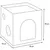 Cube Griffoir en Carton JAMI-CUBE Effet Bambou pour Chat Cube Griffoir en Carton JAMI-CUBE Effet Bambou pour Chat