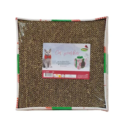 Griffoir pour chat en forme de cadeau, H 36 cm Griffoir pour chat en forme de cadeau, H 36 cm