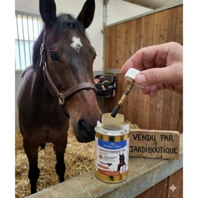 Soin des fourchettes pour chevaux à l huile de cade - Francodex 200 ml