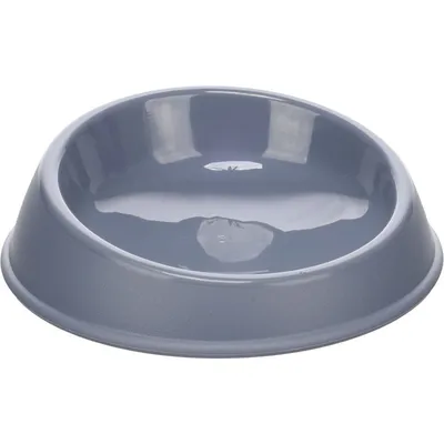 Gamelle ronde antidérapante pour chat Pandor e 250 ml - Flamingo