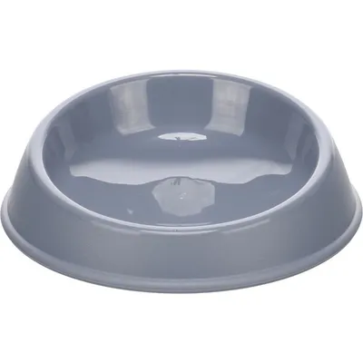 Gamelle ronde antidérapante pour chat Pandor e 250 ml - Flamingo