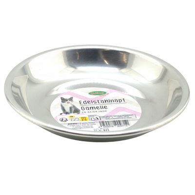 Gamelle inox pour chat, Ø 12 cm