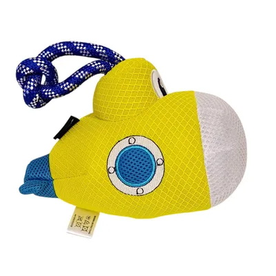 Sous-marin jaune et Jouet flottant pour chien Bubimex - 23 cm Sous-marin jaune et Jouet flottant pour chien Bubimex - 23 cm