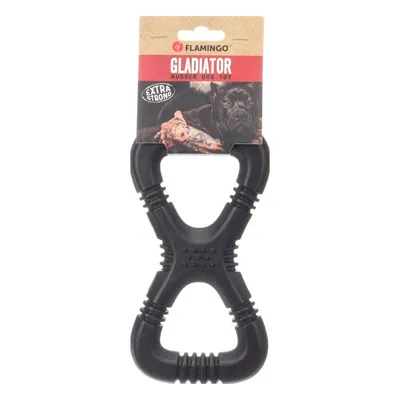 Jouet à tirer Gladiator pour chien avec poignée, caoutchouc , 20 cm - F Jouet à tirer Gladiator pour chien avec poignée, caoutchouc , 20 cm - F