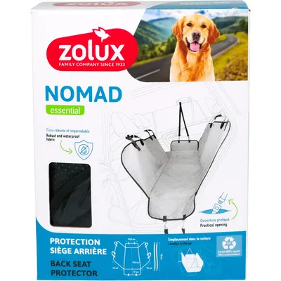 Housse Protège Siège Arrière Imperméable ESSENTIAL NOMAD pour Chien - Coule Housse Protège Siège Arrière Imperméable ESSENTIAL NOMAD pour Chien - Coule