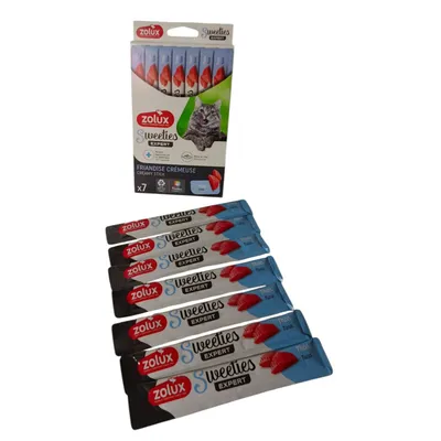 Sticks crème de thon 7 x 14 g pour chat