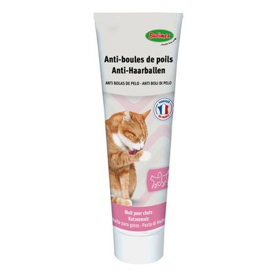 Malt pour chat anti-boules de poils Bubimex - 100 g