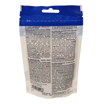 Vers o net Friandises Confort Intestinal 65 g pour chats et chatons. Vers o net Friandises Confort Intestinal 65 g pour chats et chatons.