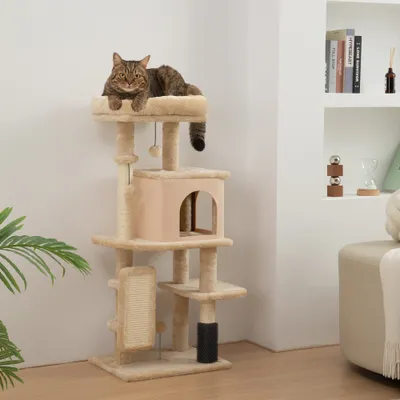 PawHut - Arbre à chat multi-équipement H.104 cm PawHut - Arbre à chat multi-équipement H.104 cm
