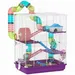 PawHut - Cage hamster rongeur 4 étages nombreux accessoires