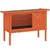 PawHut - clapier lapin niche intégrée H.65 cm - orange PawHut - clapier lapin niche intégrée H.65 cm - orange