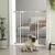 PawHut - barrière sécurité chien double verrouillage H.104 cm - noir PawHut - barrière sécurité chien double verrouillage H.104 cm - noir