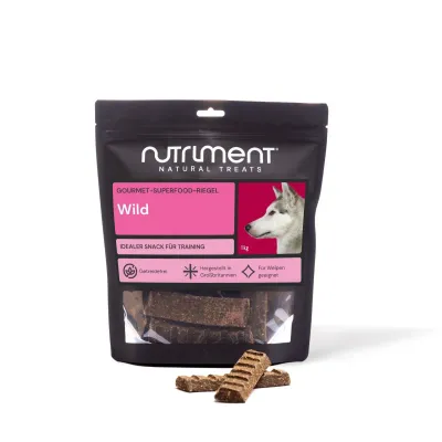 Nutriment Gourmet Superfood Riegel Wild