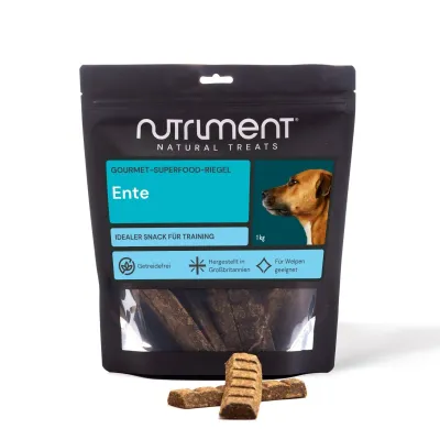 Nutriment Gourmet Superfood Riegel Ente