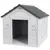 PawHut - Niche chien style cottage motifs fenêtres porte aération PawHut - Niche chien style cottage motifs fenêtres porte aération