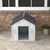 PawHut - Niche chien style cottage motifs fenêtres porte aération PawHut - Niche chien style cottage motifs fenêtres porte aération
