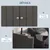 PawHut - Porte-gamelles surélevé armoire 2 en 1 - 2 portes, 2 gamelles PawHut - Porte-gamelles surélevé armoire 2 en 1 - 2 portes, 2 gamelles