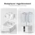 LALAHOME Kit filtres mousse x6 avec brosse LALAHOME Kit filtres mousse x6 avec brosse