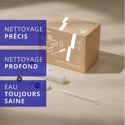 LALAHOME Kit filtres mousse x6 avec brosse LALAHOME Kit filtres mousse x6 avec brosse