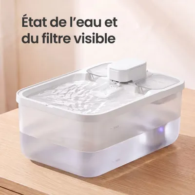 FEANDREA - Fontaine à eau - 4,5 L silencieuse FEANDREA - Fontaine à eau - 4,5 L silencieuse