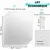 Zatte Doublures de Cage Transparentes Lot de 6 - Anti-Urine Petits Animaux