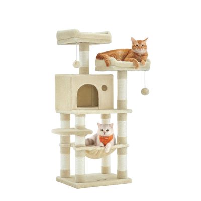 FEANDREA - Arbre à Chat - Tour de Jeux Multi-Niveaux