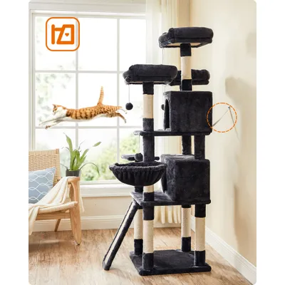 FEANDREA - Arbre à Chat - Tour de Jeux XXL