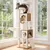 FEANDREA - Arbre à chat - Moderne bois niches griffoir