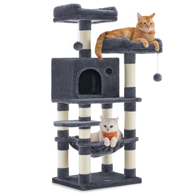 FEANDREA - Arbre à Chat - Tour de Jeux Multi-Niveaux